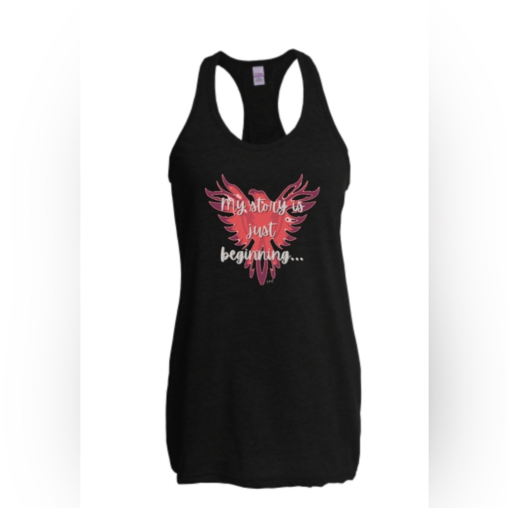 UnspokenYou “My Story is Just Beginning…” Tank Top.